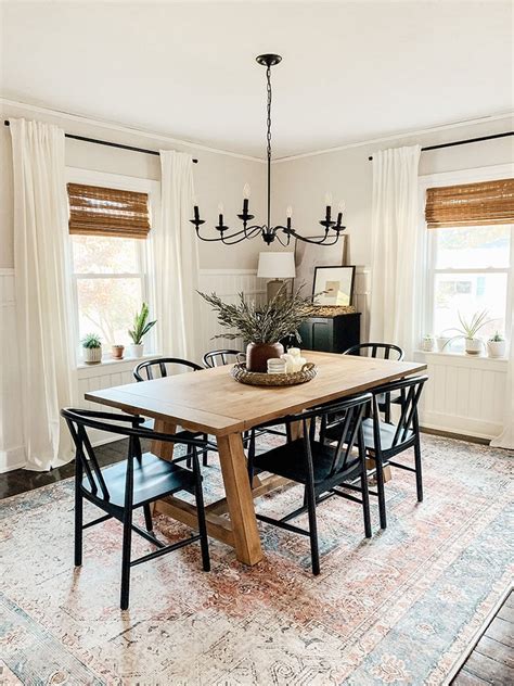 Modern Farmhouse Style Dining Room