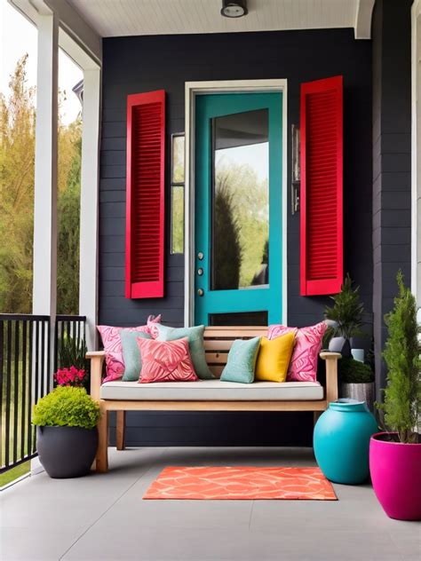 Our Modern Toronto Porch Reveal! BluebirdKisses