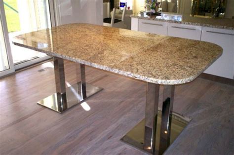 Modern granite dining room table sets
