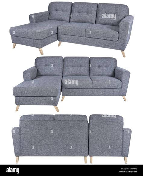 Modern Gray Sectional Sofa