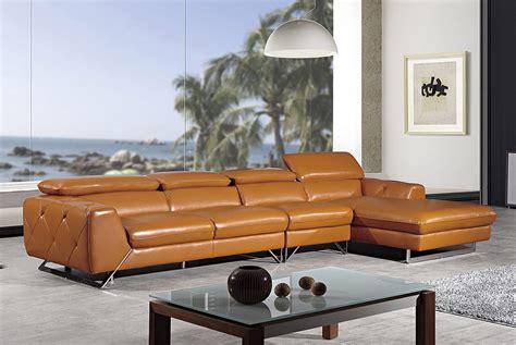 Modern Italian Leather Sofa