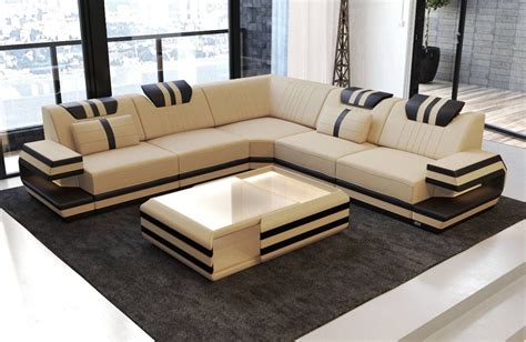 Modern L Shape Sofa Set Design