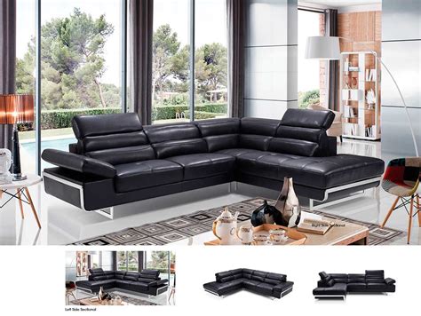 Modern Leather Sofa Sectionals