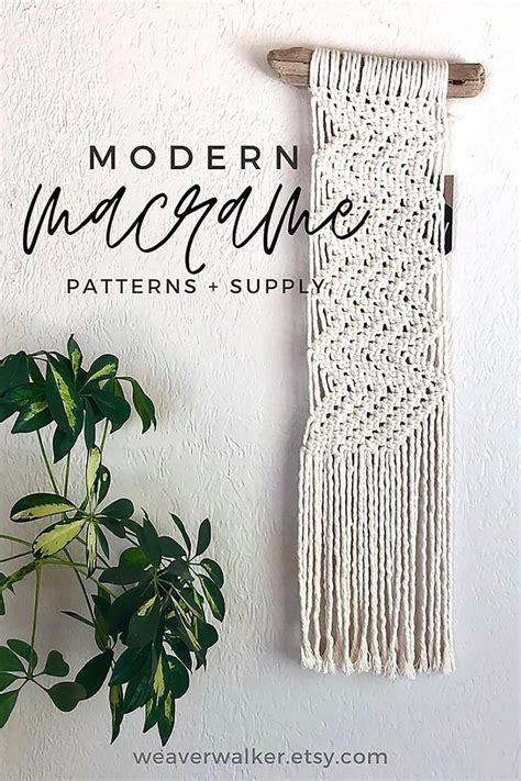 Modern Macrame Patterns