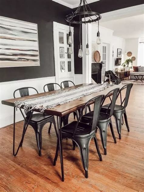 Modern Metal Dining Room Sets