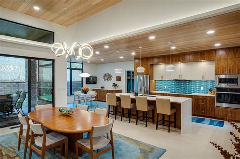 Modern Open Kitchen Dining Room Design