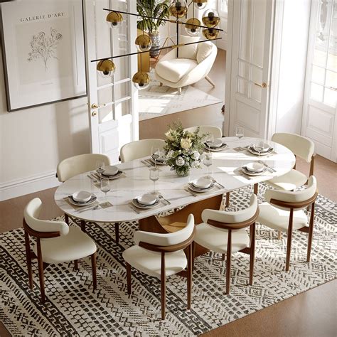 Modern Oval Dining Room Sets