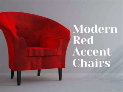 Modern Red Chairs