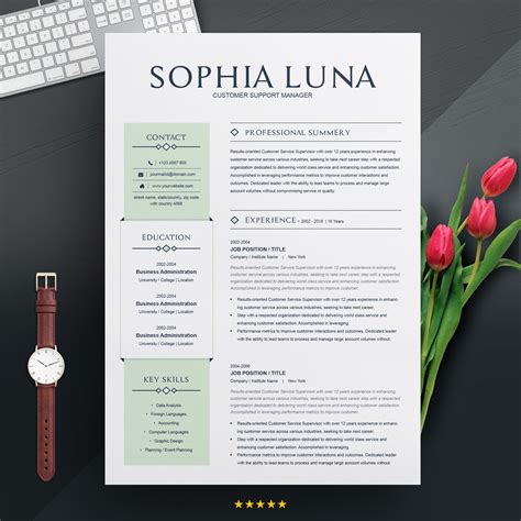 Modern Resume Design 2020