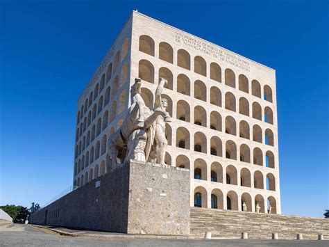 Modern Roman Architecture Buildings