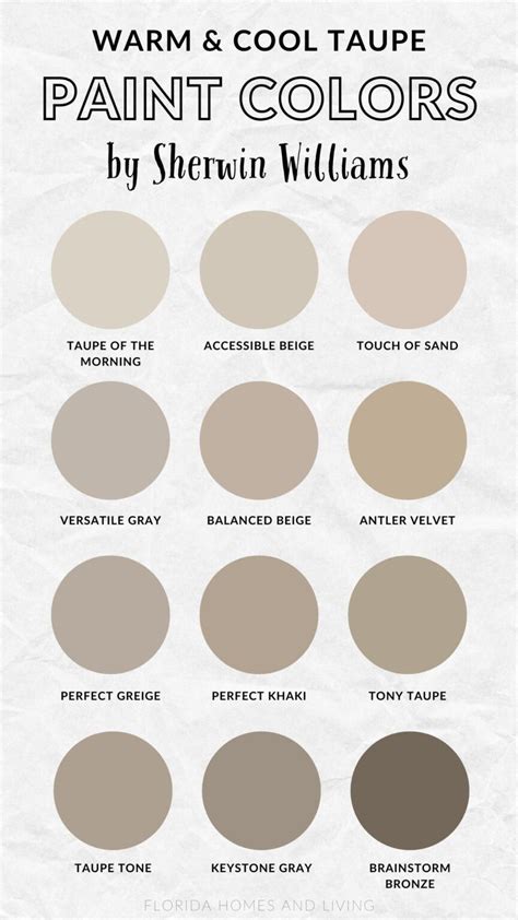 Modern Taupe Paint Colors