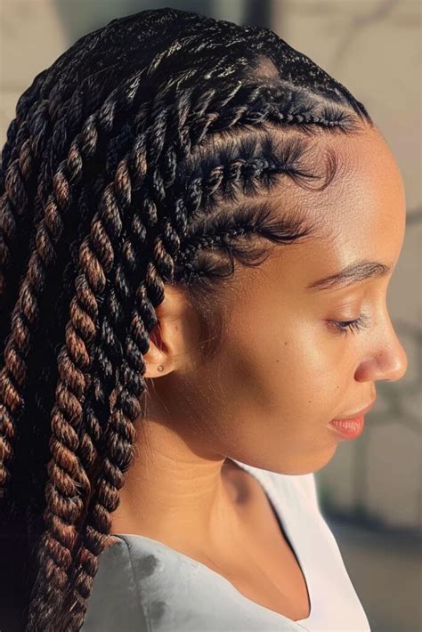 Modern Twists Elevating Your Cornrows