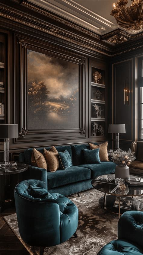 Modern Victorian Living Room Design