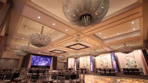 Modern ballroom LED walls