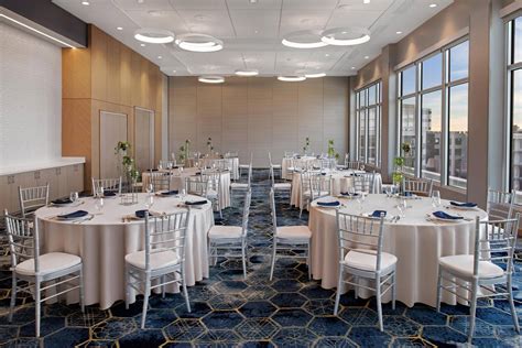 Modern rooftop ballroom