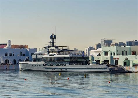 Modern yacht Doha