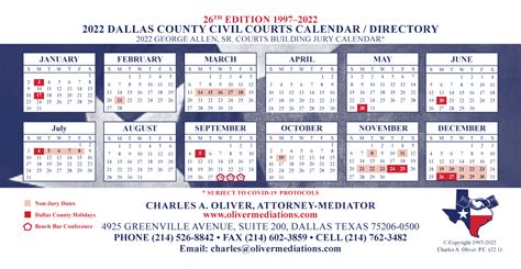 Modesto Court Calendar