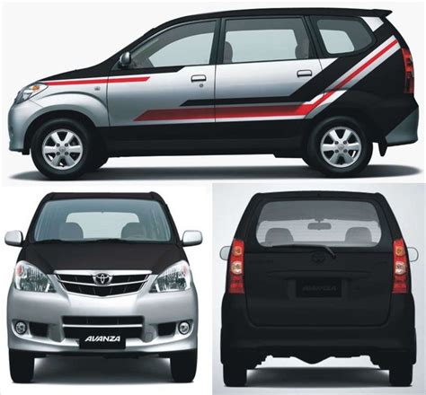 Modif Stiker Avanza