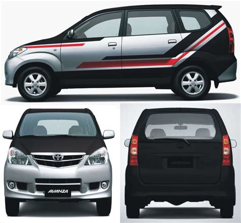 Modif Stiker Mobil Avanza