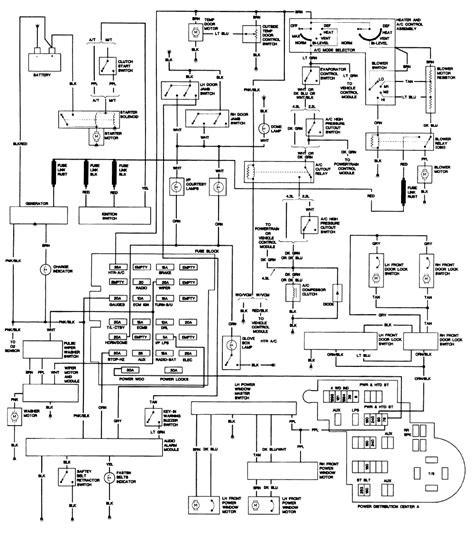 Modifications and Upgrades 1992 S10 ECM Wiring Diagram