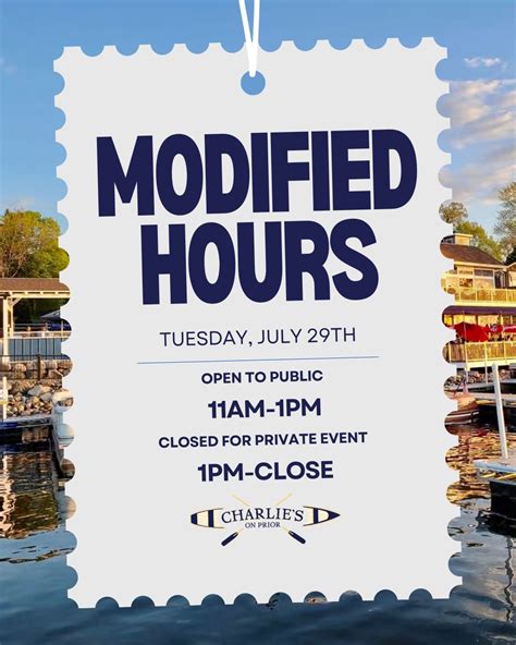 Modified Hours vs. Full Closure