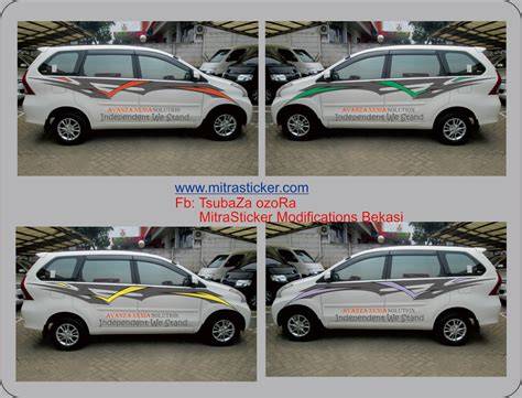 Modifikasi Cutting Sticker Xenia