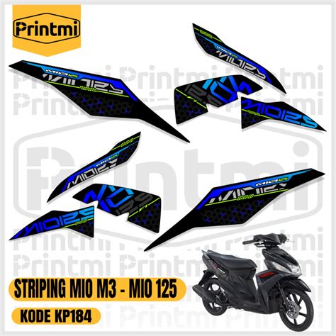 Modifikasi Mio M3 Stiker
