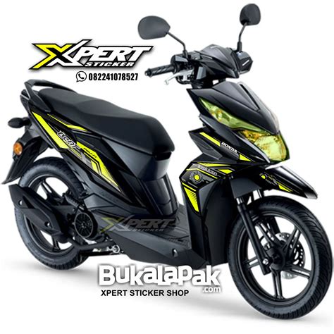 Modifikasi Motor Beat Stiker