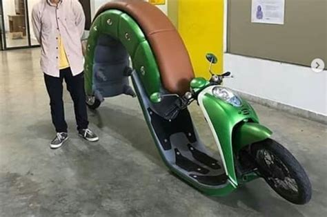 Modifikasi Motor Lucu