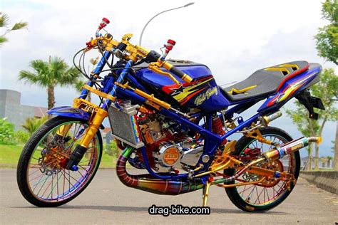 Modifikasi Ninja R Drag Bike