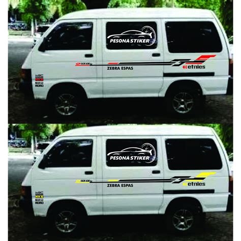 Modifikasi Stiker Mobil Zebra 10