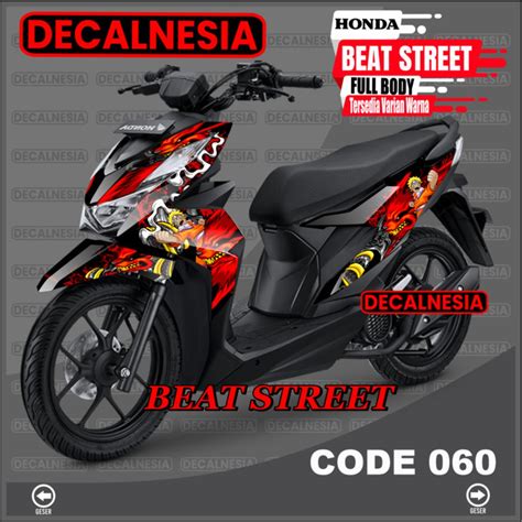 Modifikasi Stiker Motor Beat