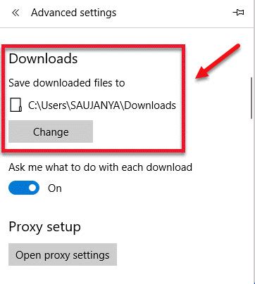 Modify Download Settings &amp; Restrictions