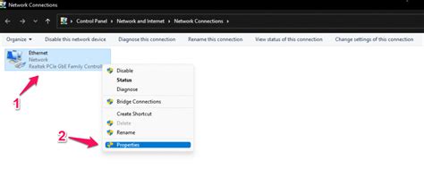 Modify Mac Address from Control Panel
