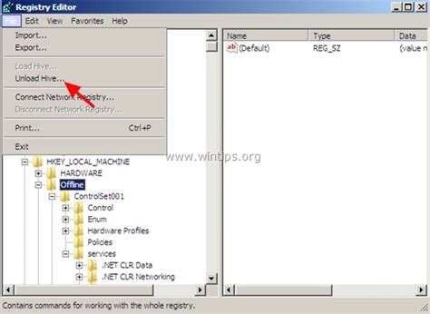 Modify the Registry (Alternative Method)
