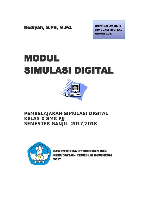 Modul Simulasi Digital Kelas X