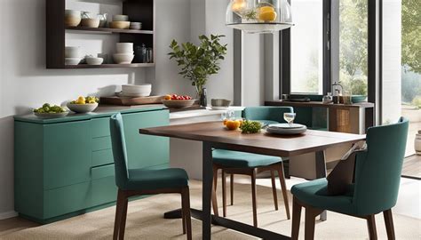 Monaco Rectangular Modular Dining Set with Adjustable Table – Stone