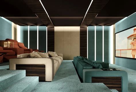 25 Inspirational Modern Home Movie Theater Design Ideas | Home theater