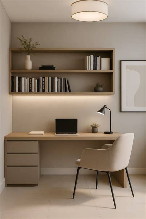 46 modern study room sleek minimalist working spaces – Artofit