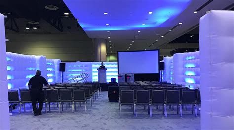 Modular event space adjustable lighting