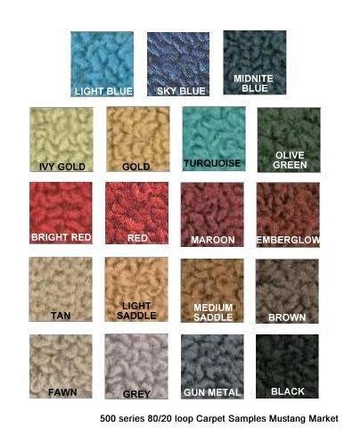 Mohawk Carpet Color Chart