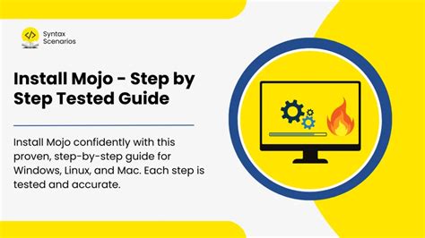 Mojo installation feature of speech :