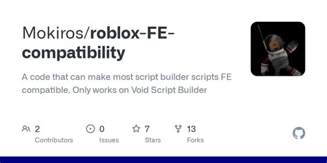 Mokiros/roblox-FE-compatibility: A code that can make most  - GitHub