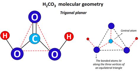 Molecular Geometry of H2CO3