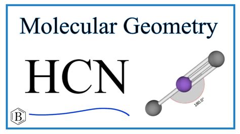 Molecular Geometry of HCN