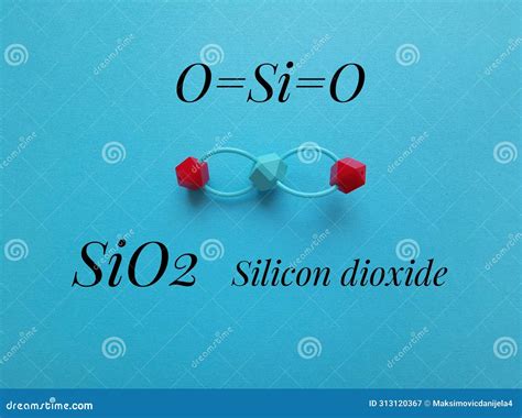 Molecular Structure of SiO2