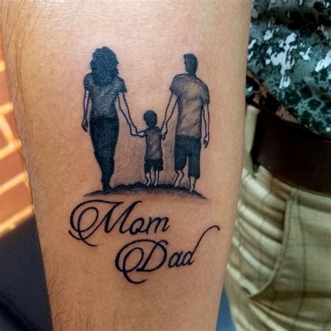 100's of Mom and Dad Tattoo Design Ideas Pictures Gallery