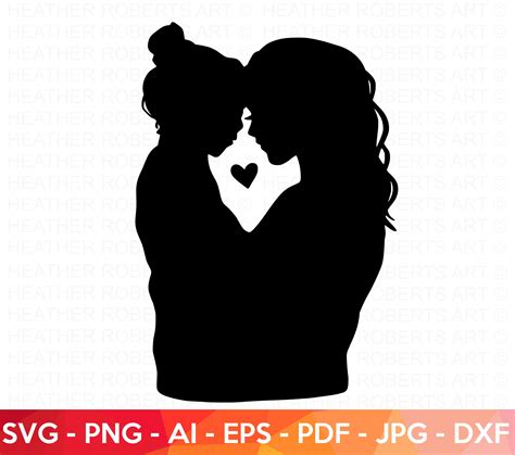 Empowering the Unbreakable Bond between Mom and Daughter: Stunning Mom And Daughter SVG Designs!