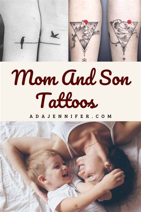 Mom And Son Matching Tattoos