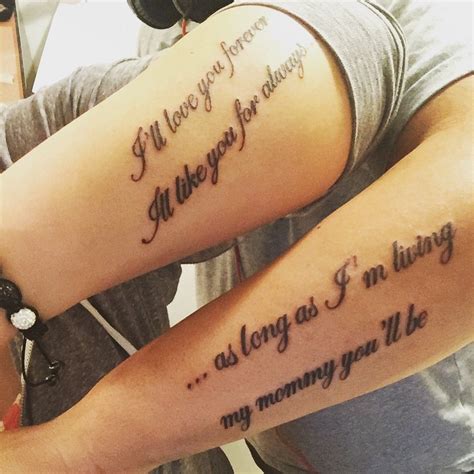 Mother and Son Matching Tattoos Designs, Ideas and Meaning